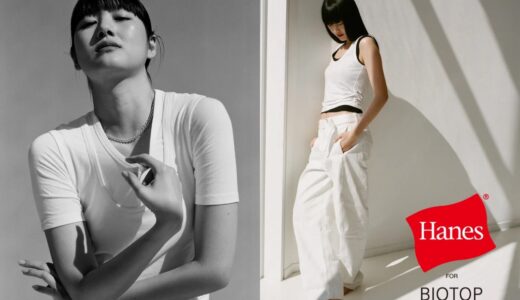 Hanes for BIOTOP（WOMEN）26SS パックTee 2型が国内3月19日より先行予約開始