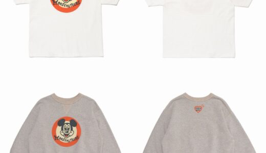 HUMAN MADE x Disney “MICKEY MOUSE CLUB” Tee & スウェットが国内3月21日より発売