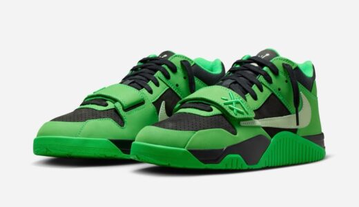 Travis Scott x Nike Jordan CJ1 T-Rexx “Green Spark”が3月28日より発売［IM9113-300］
