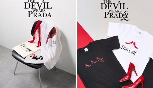 映画『プラダを着た悪魔』と続編『プラダを着た悪魔2』のPLAZA限定アパレルが国内3月27日／4月3日より発売