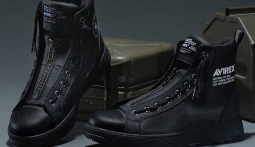 AVIREX x CONVERSE WORKING ALL STAR PS II CENTERZIP HI が国内3月31日より発売 ［33702770］