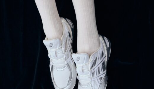 ASICS『HYPERSYNC “WHITE/PURE SILVER”』が国内4月11日に発売［1203A879.100］