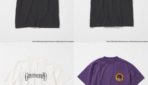 JOURNAL STANDARD x Grateful Dead 26SS 別注 プリントTシャツの国内先行予約が開始 ［26071600952010］