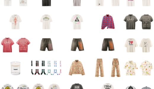 ©SAINT Mxxxxxx x Sean Wotherspoon / THE STONE ROSES / Kosuke Kawamura / LASTMAN 26SS 7th.Drop が国内4月11日より発売 【商品一覧・販売価格】