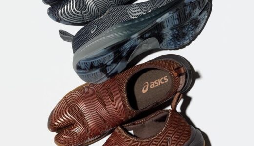 Kiko Kostadinov x ASICS 26SS タビ型スニーカー第2弾『Lyasa FF』が国内4月11日／4月下旬より発売