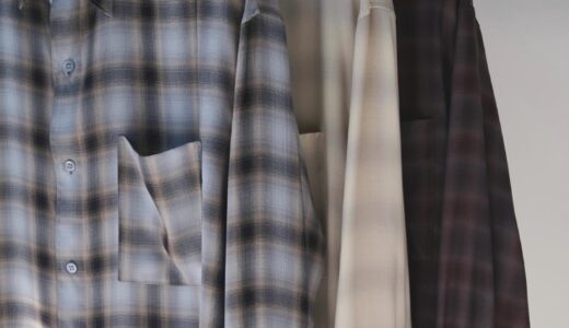 STUDIOUS 26SS 上質素材を使用したチェックシャツが国内発売開始