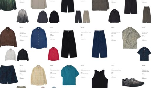 YOKE 2026年春夏コレクション 8th Deliveryが国内4月11日より発売