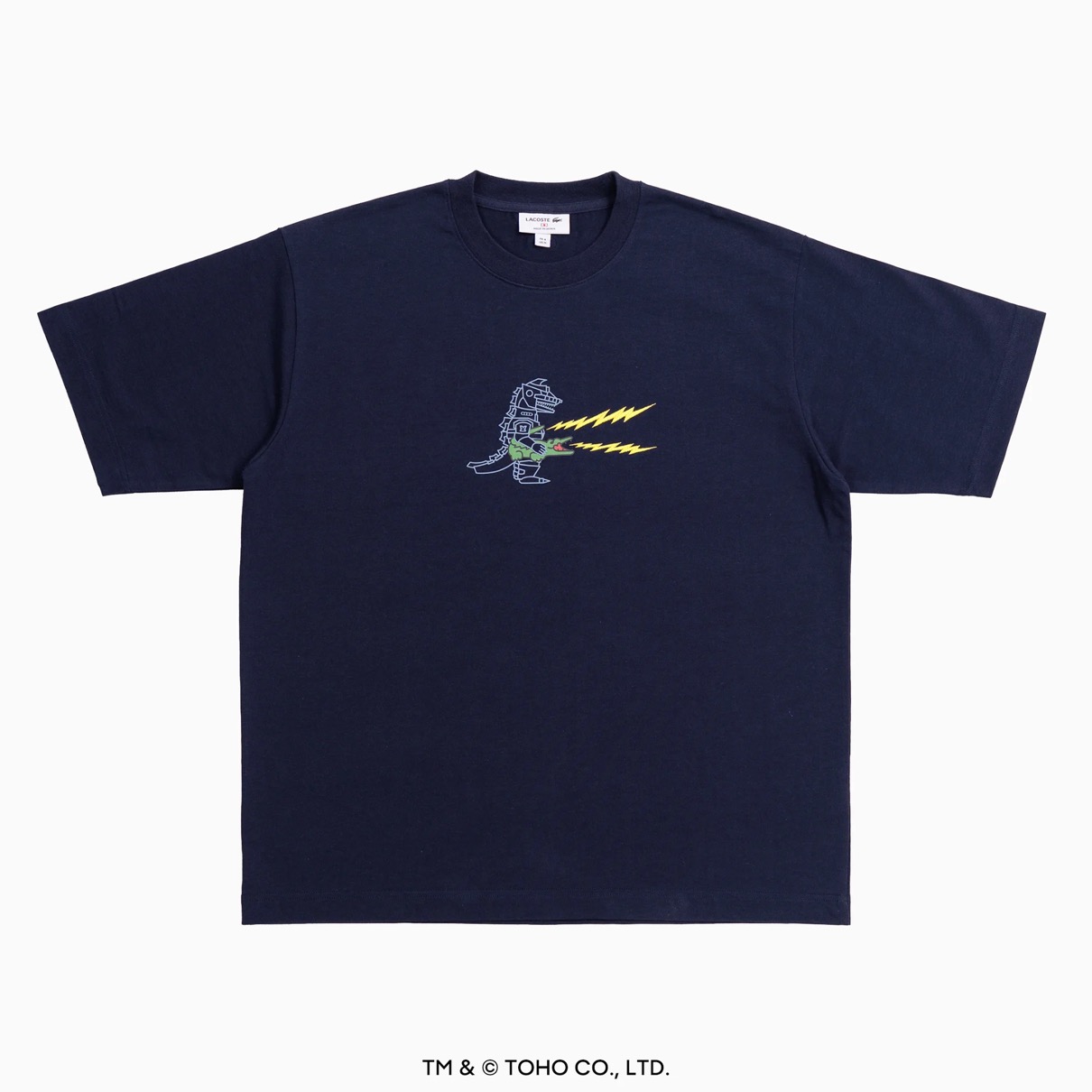 LACOSTE x GODZILLA コラボコレクション第2弾が国内4月25日／5月29日