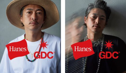 Hanes x GDC 2P BEEFY-TクルーネックTシャツが国内4月29日／5月2日より発売