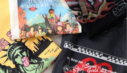 JOURNAL STANDARD relume x THE ROLLING STONES 26SS 別注 ヴィンテージTシャツの国内先行予約が開始 ［26071464932010］