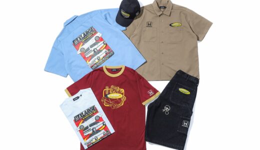 XLARGE x Honda 初コラボコレクションが国内5月2日に発売