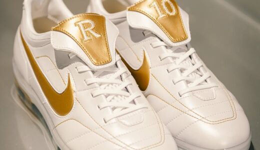 Nike Cryoshot Tiempo Legend R10 “Touch of Gold”が発売予定［IQ8164-100］