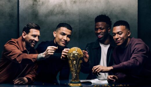 LEGO®︎ x サッカー界の現役スター4人 コラボブロックが国内先行予約開始。クリロナ、メッシ、エムバペ、ヴィニシウスがレゴの世界へ