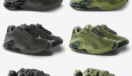 Kiko Kostadinov Studio x ASICS NOVALIS™ 26SS GEL-TEREMOA II “Dark Gull Grey” & “Mosstone”が5月14日より順次発売 ［1203A807.020 / 1203A807.300］