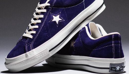 CONVERSE『ONE STAR J VTG “TIMELINE” PURPLE』が国内5月22日に発売 ［33702970］