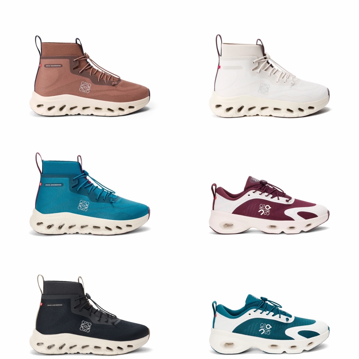 LOEWE x On 26SS コラボスニーカーコレクションが国内5月14日より発売