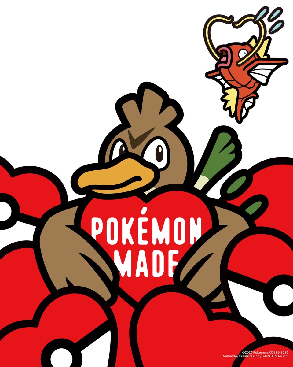 HUMAN MADE x Pokémon コラボコレクション第2弾が国内5月23日より発売