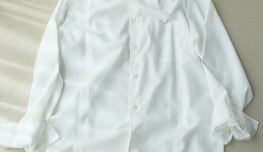 YOKE 完売していたコットンシルクの白シャツが国内5月23日より再販