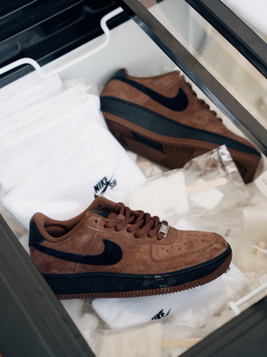 Nike SB x Air Force 1 Low “Light Chocolate”が8月7日より発売予定