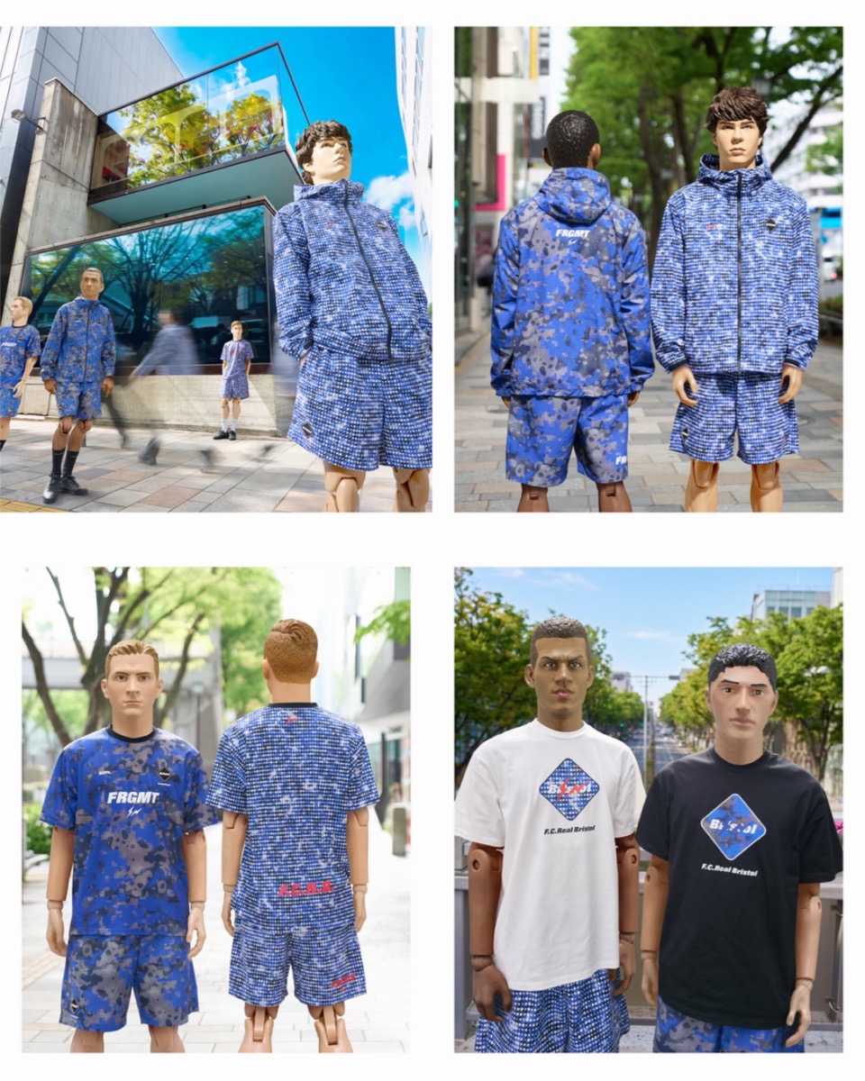 F.C.Real Bristol x FRAGMENT コラボコレクションが国内5月15日より