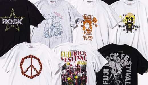 FUJI ROCK FESTIVAL’26 x BEAMS オフィシャルTシャツのWEB先行予約が開始