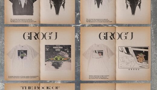 STAR WARS The Mandalorian for JOURNAL STANDARD 26SS 別注プリントTシャツ全6枚が国内発売開始 ［26071600900010］