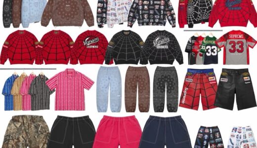 Supreme x Vanson Leathers x Spider-Man 26SS Week14 が国内5月30日より発売【全商品一覧 価格など / 2026SS】