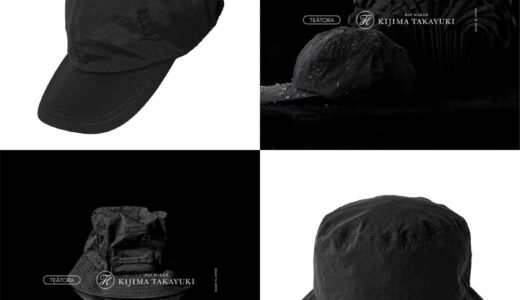 TEATORA x KIJIMA TAKAYUKI 『CARTRIDGE CAP & HAT』が国内5月30日に発売