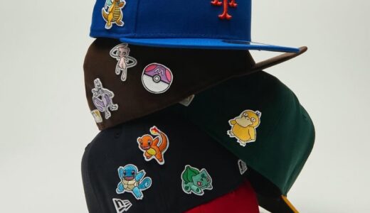 New Era x Pokémon キャップカスタムコレクションが5月8日より韓国で発売