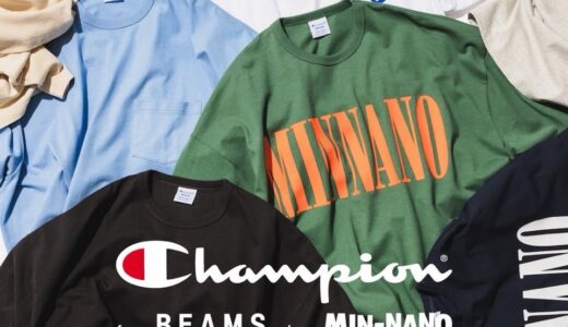 Champion for BEAMS by MIN-NANO 26SS 別注ゴローフィットTシャツが国内5月16日より発売