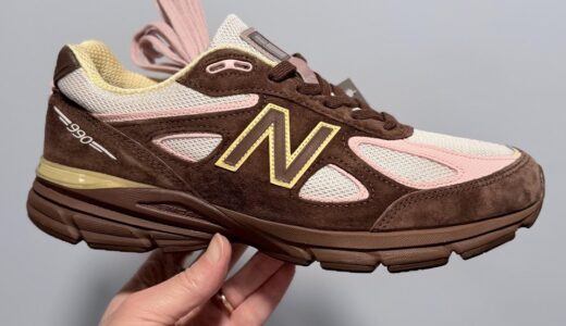 New Balance〈990v4 “Pumpernickel/Pink Chalk”〉が7月9日より発売予定［U990IC4］