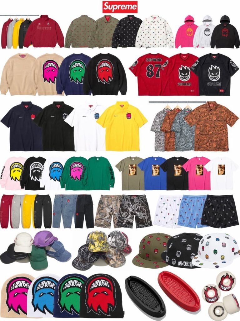 Supreme x Spitfire 26SS Week17 が国内6月20日より発売【全商品一覧