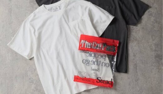 FRUIT OF THE LOOM x Stead 別注 2パック Tシャツが国内発売開始 ［26071470190010］