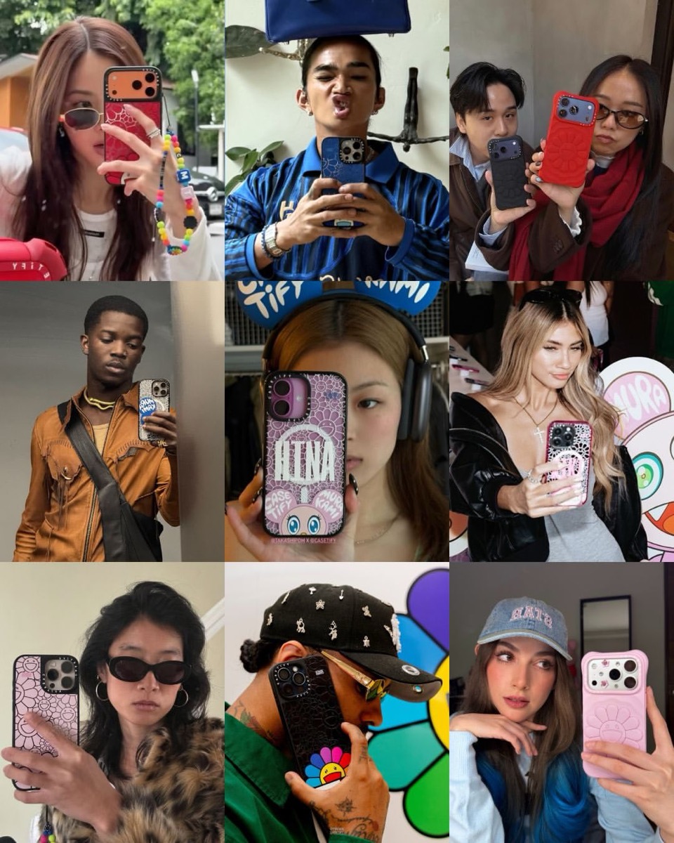村上隆 x CASETiFY FULL BLOOMコレクションが国内一挙発売開始 | UP TO