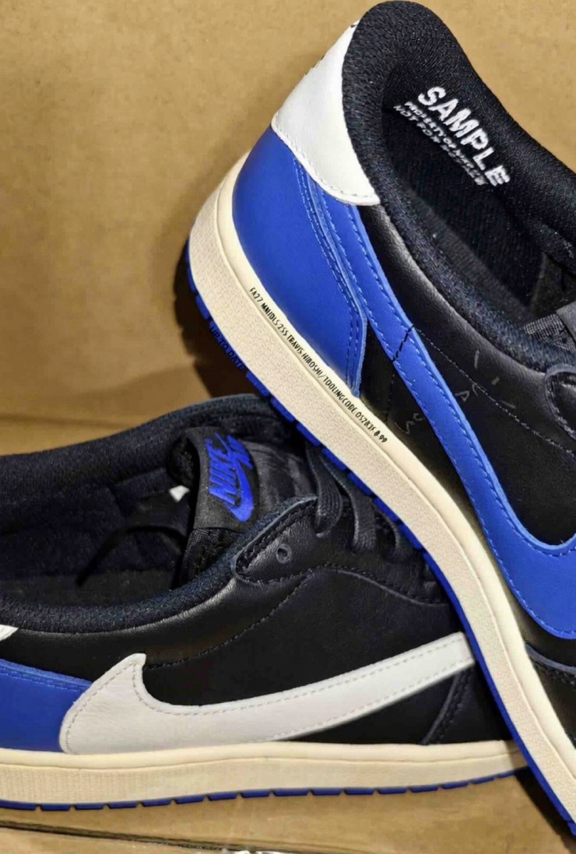 藤原ヒロシが Travis Scott x Nike x FRAGMENT Air Jordan 1 Low OG の