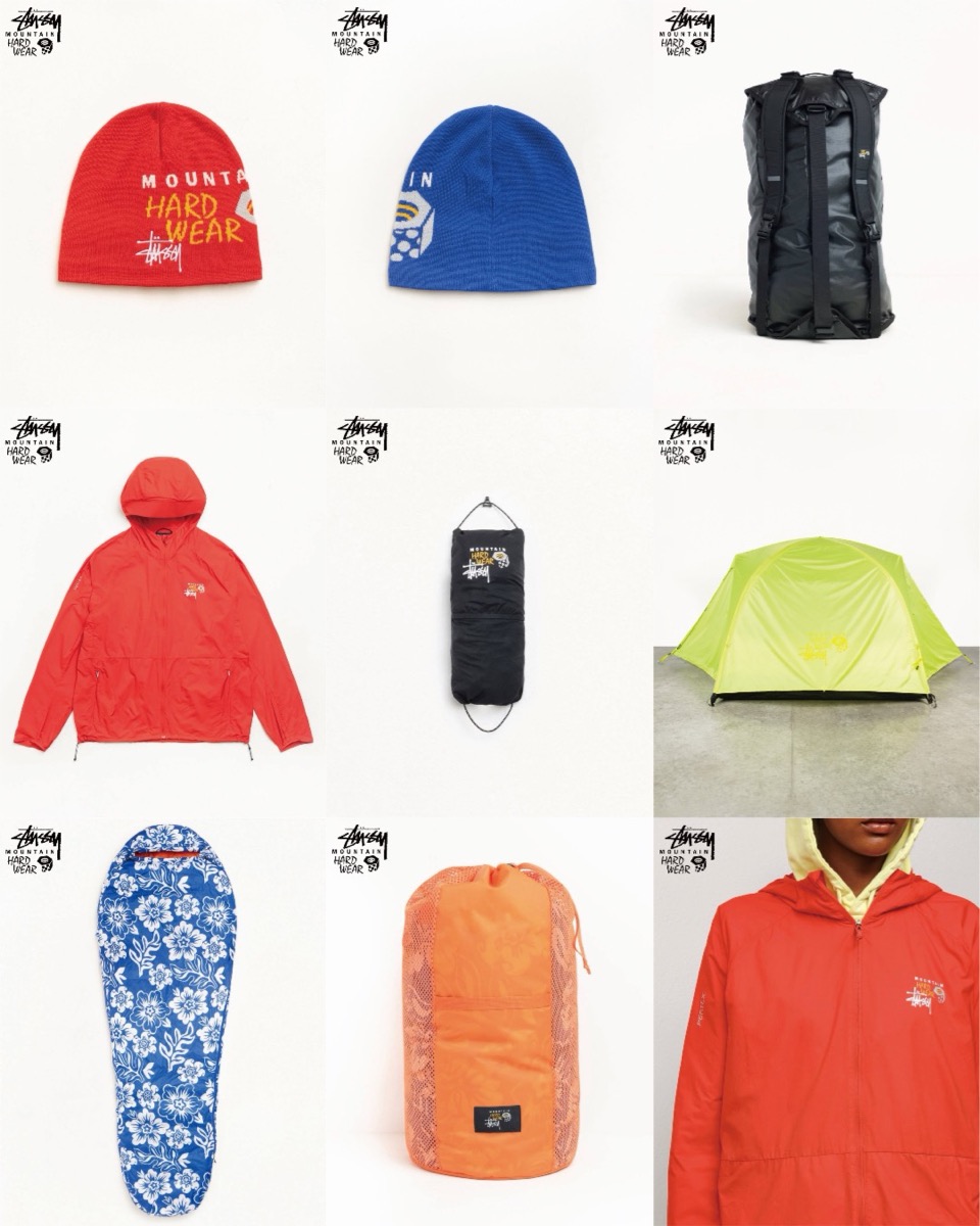 Stüssy x Mountain Hardwear 26SS コラボコレクションが国内6月5日より