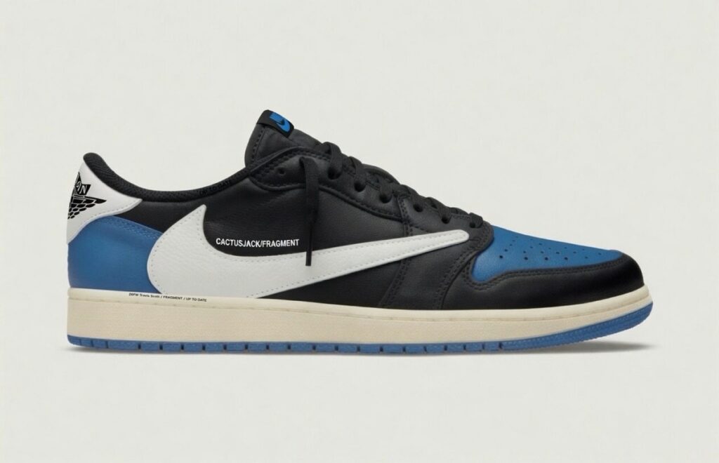 藤原ヒロシが Travis Scott x Nike x FRAGMENT Air Jordan 1 Low OG の