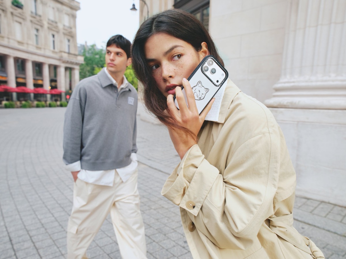 Maison Kitsuné x CASETiFY 2026年春夏コラボテックアクセが国内6月8日