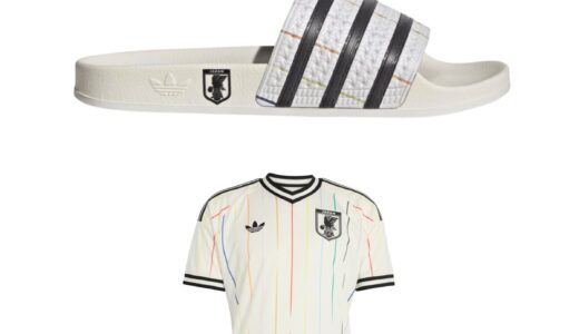 adidas サッカー日本代表 2026 アウェイユニ にマッチする『TREFOIL SLIDE JFA』が国内発売開始 ［KZ9400］