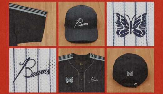 NEEDLES x BEAMS 別注ベースボールシャツ＆キャップが国内7月25日より発売