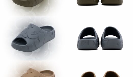 A BATHING APE® スライドサンダル『BAPE® SLIDE』第2弾が国内7月31日／8月1日より発売