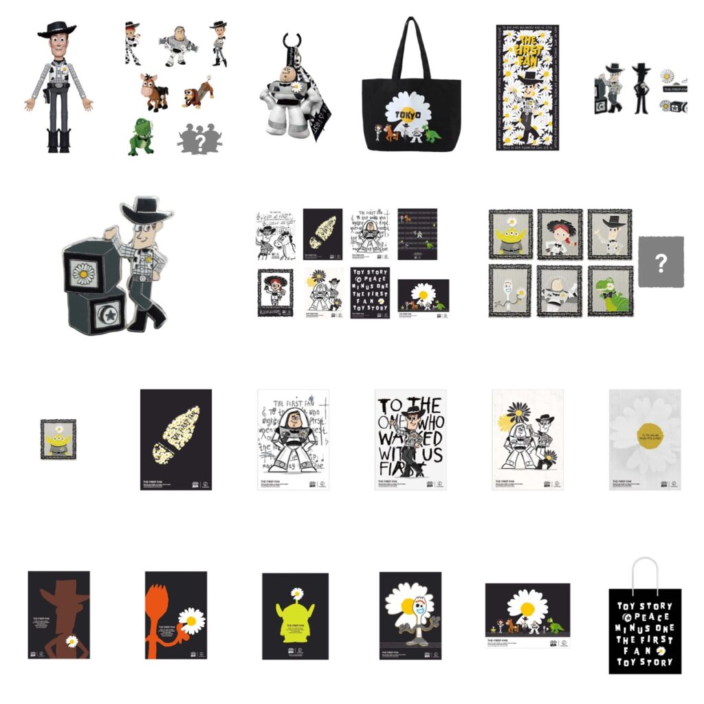 TOY STORY x PEACEMINUSONE “THE FIRST FAN” 第3弾が国内8月5日に