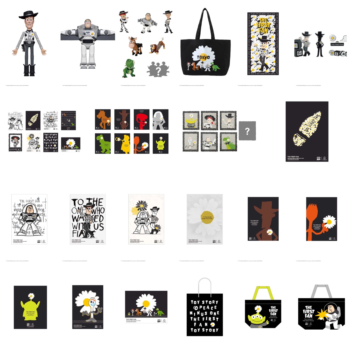 TOY STORY x PEACEMINUSONE “THE FIRST FAN” 第3弾が国内8月5日に