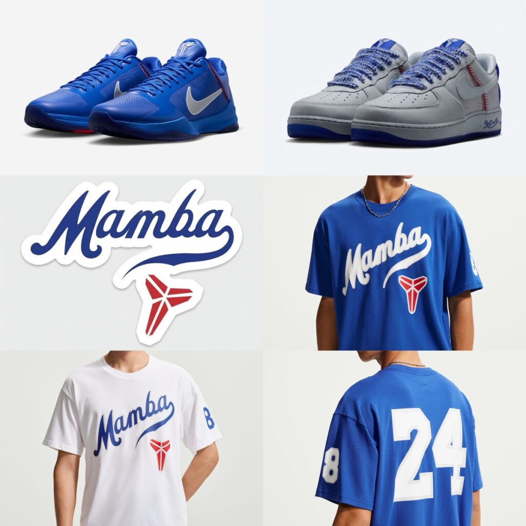 Nike Kobe 5 & Air Force 1 Low Protro “Dodgers” Collectionが国内8月15日より発売［IO6256-400 / IQ3920-001 / IW2222-001］