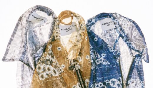 NOMARHYTHM TEXTILE for JOURNAL STANDARD 限定メッシュジャケットが国内発売開始 ［26011610014110］