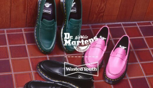 Dr. Martens x Wasted Youth コラボローファー『Penton』が国内7月30日より発売