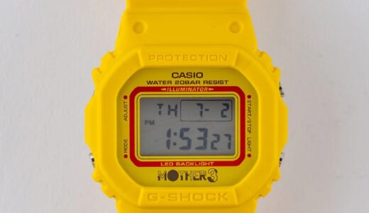 MOTHER x G-SHOCK 名作RPGとのコラボウォッチ第3弾が国内7月17日より抽選販売 ［DW-5600MOT26-9JR］