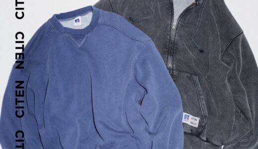 RUSSELL ATHLETIC x CITEN コラボアイテム第2弾が国内発売開始