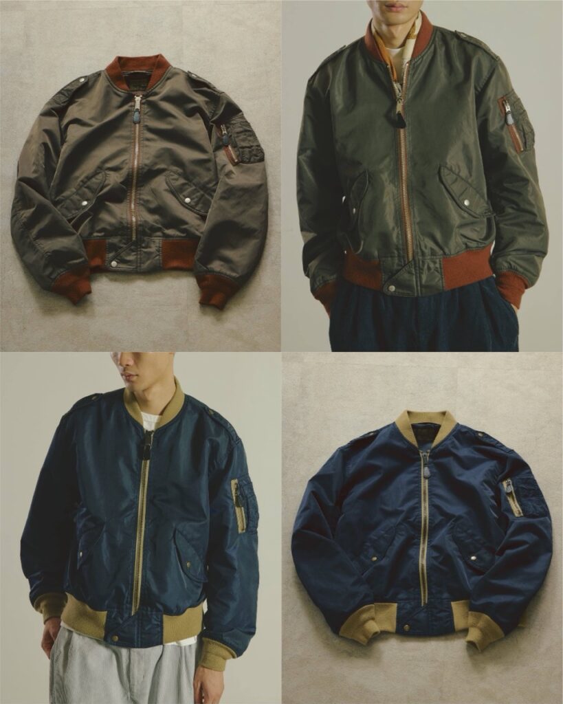AVIREX x JOURNAL STANDARD relume 別注 L-2B フライトジャケットの