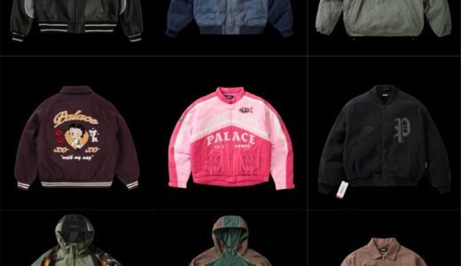 PALACE SKATEBOARDS “AUTUMN 26” LOOKBOOK & RANGEとWeek1 立ち上げ日程が公開